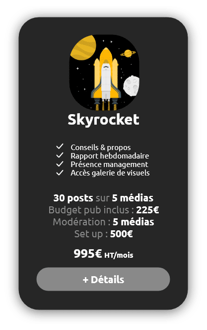 Forfait Skyrocket Gen'K